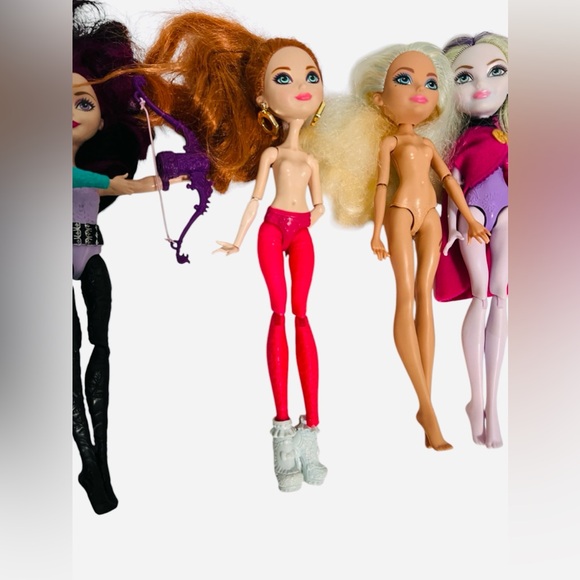 Ever After High Dolls Raven Queen & Magic Arrow, Holly, Madeline Hatter Lot 5 - Picture 4 of 13